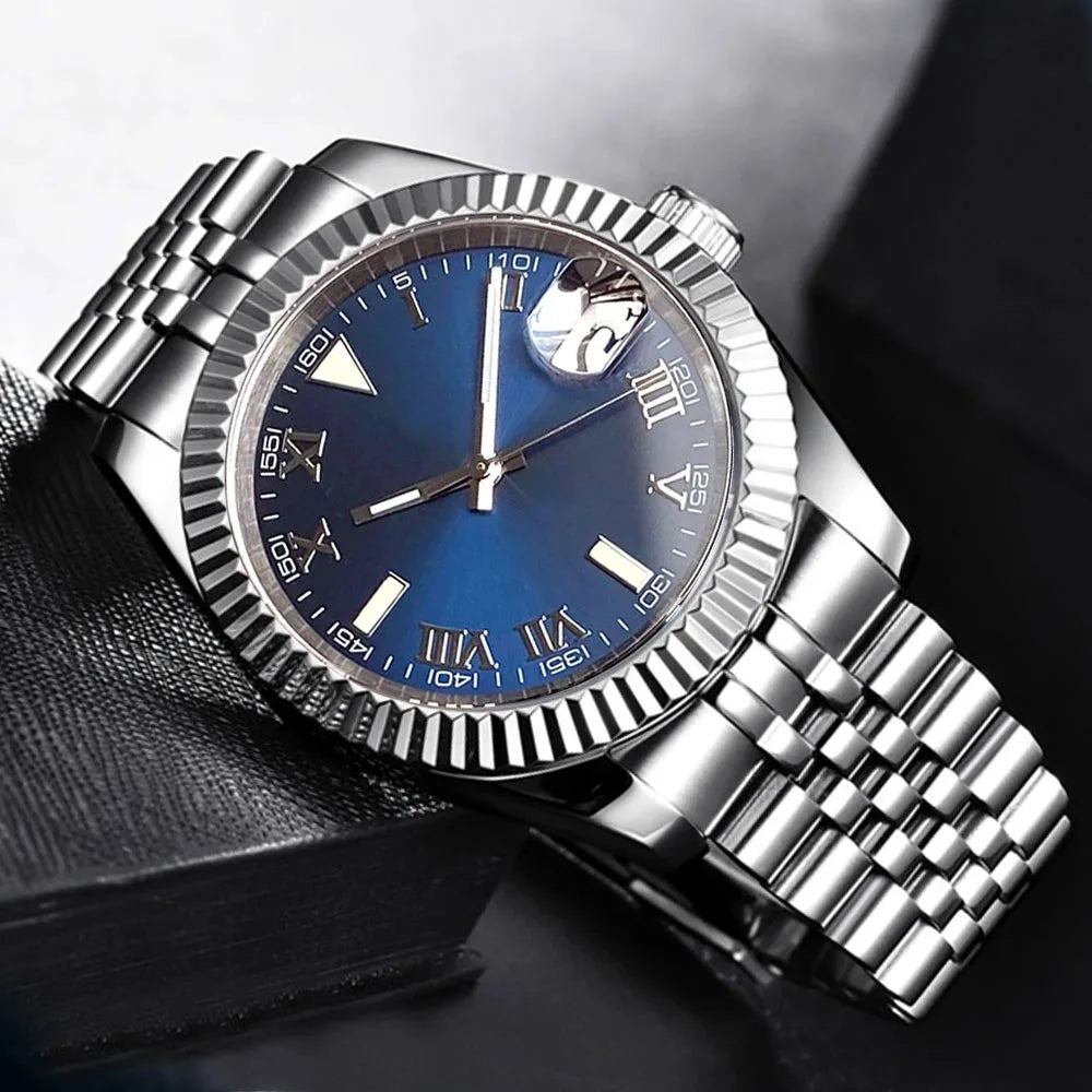 Tandorio For Wimbledon Style Dial 36mm/39mm Sapphire Glass 100m Waterproof Roman Numerals Men Watches  For Japan NH35A