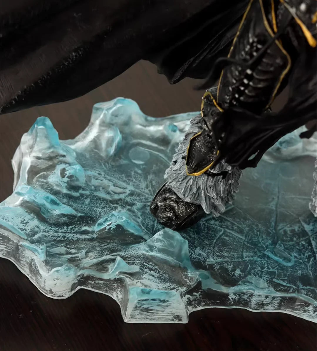 21 cm World of Warcraft Peryferia gamingowe 7. Lich King Illidan Stormrage Model figurki anime Dekoracja biurka Prezenty Zabawki dla dzieci