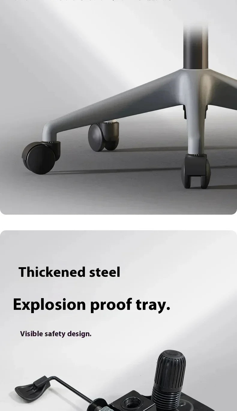 Gaming Chair Office Desk Ergonomic Computer Adjustable Armrests 3D Headrest Chair Lift Chair Back  Can Tilt Back with Foo Pedals