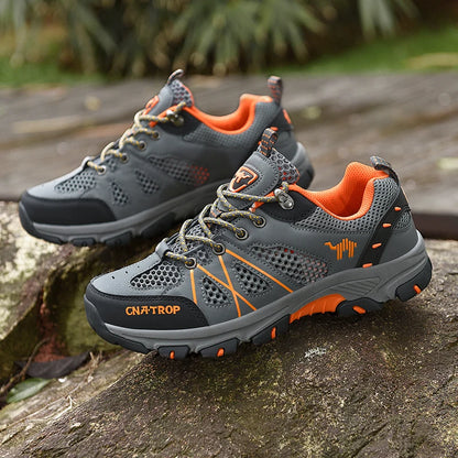 Men's Hiking Shoes Breathable Mesh Sports Single Shoes Summer Outdoor Wear-resistant  Hiking and Hunting Tactical Sports Shoes