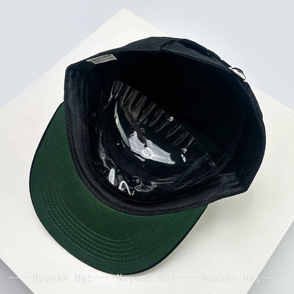 New Men Women Retro Letters Thousand Bird Leopard Print Baseball Hats Sunshade Flat Top Versatile Personal Peaked Caps Fashion