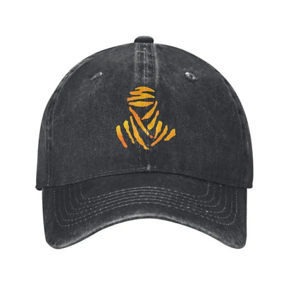 Vintage Racing Off Road D-Dakares Rally Baseball Caps Unisex Style Distressed Washed Sun Cap Travel Unstructured Soft Caps Hat