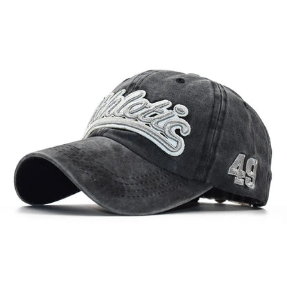 CNTANG Men's Baseball Cap Summer Fashion Cotton Letter Embroidery Hip Hop Hat Snapback Casual Outdoor Men Sports Caps Adjustable
