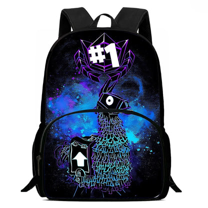 Classic Game Fortnites Kids Backpacks Boys Girls Student Birthday Gift Child School Bags Large Capacity Camping Durable Rucksack