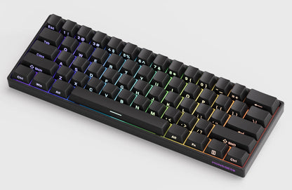 Tastiera meccanica Akko MonsGeek FUN60 con switch magnetici, 60%, tastiera gaming Rapid Trigger 0.01mm, 8K, ARGB, HE/TMR, custom