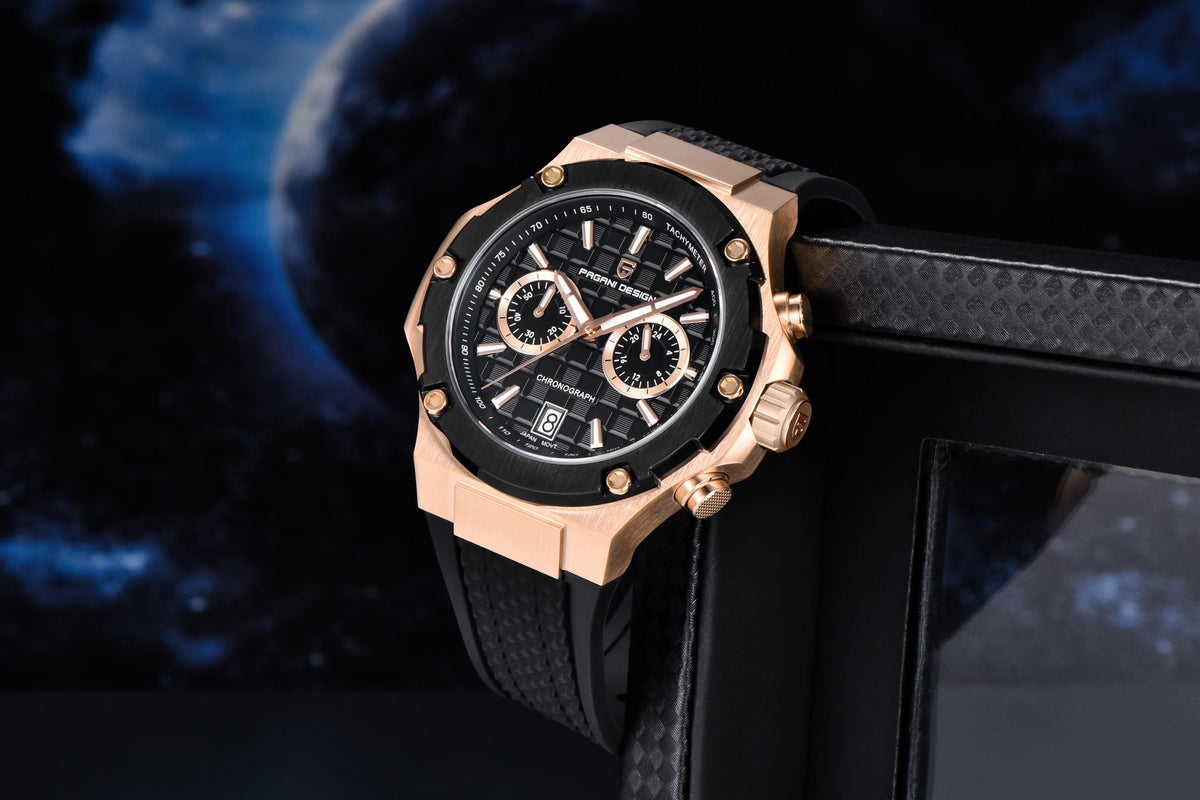 PAGANI DESIGN 2026 New Men's Watches Luxury Quartz Watch For Men Waterproof Sport Chronograph Luminous Wristwatch Men Clock Man