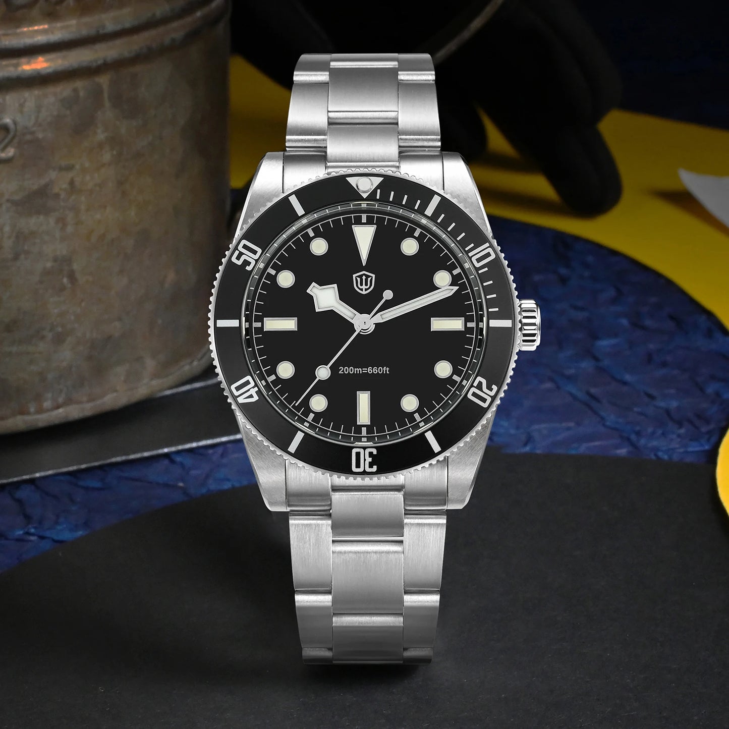 Watchdives WD7922 BB54 Quartz Watches VH31 20Bar Waterproof Luminous Sapphire Crystal Ar 37Mm Fashion Stainless Dive Wrist Watch