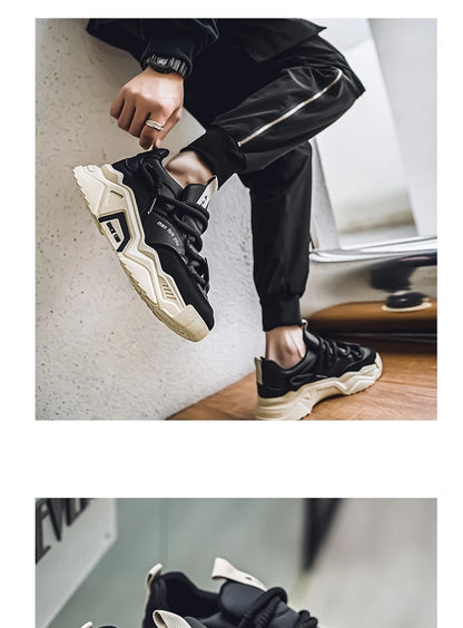 Sneakers casual da uomo - Moda primaverile - Scarpe da skateboard basse e versatili per uomo, adatte agli sport all'aria aperta