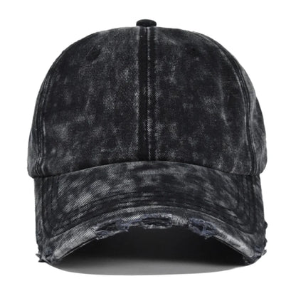 New Unisex Washed Cotton Cap High Quality Denim Plain Baseball Cap Men Women Adjustable Casual Outdoor Streetwear Fashion Hat