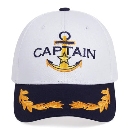 Brand Oohmy Men Women Baseball Caps Embroidered Captain & First Mate Hats Boating Marine Sailor Party Fun Hat