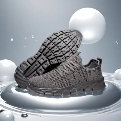 Heren sneakers van mesh, lichtgewicht damesschoenen, casual platte schoenen, heren hardloop- en sportschoenen, zachte tennisschoenen, ademende herensneakers
