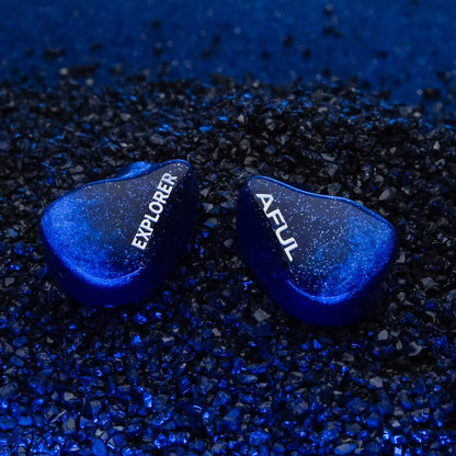 HiFiGo AFUL Explorer Wired Hybrid Earphones 1DD+2BA Hybrid In-Ear Monitors 3D Printed Acoustic Tube RLC Division HiFi Earbuds