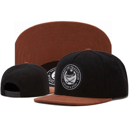 Luxury One Don't Mercy Cap Men Hats Flat Top Baseball Man Cap Women Men Adjustable Snapback Gorras Hombre Sports HipHop Sun Hat