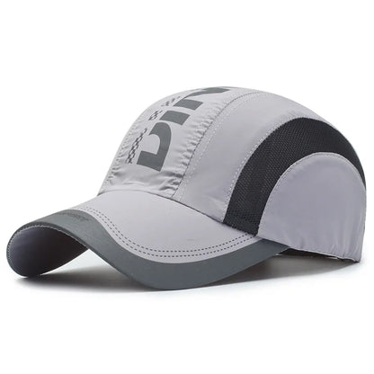New Summer Quick Drying Thin Breathable Baseball Cap Men Women Sport Outdoor Hiking Climbing Cycling Fishing Run Hat Bone