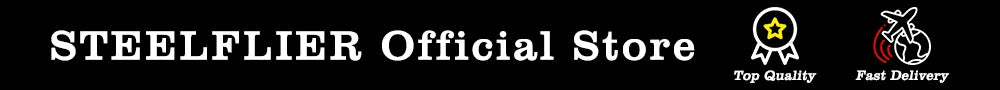 STEELFLIER Official SF746 Luxury Quartz Wristwatch Swiss Luminous VH60 Mute Movement 20Bar Waterproof Multi-time Zone Watches
