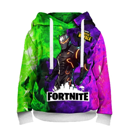 Fortnite Sweatshirt Kids Victory Royale 3D Printed Hoodies Men Women Children Game Hooded Streetwear Pullover for Birthday Gifts