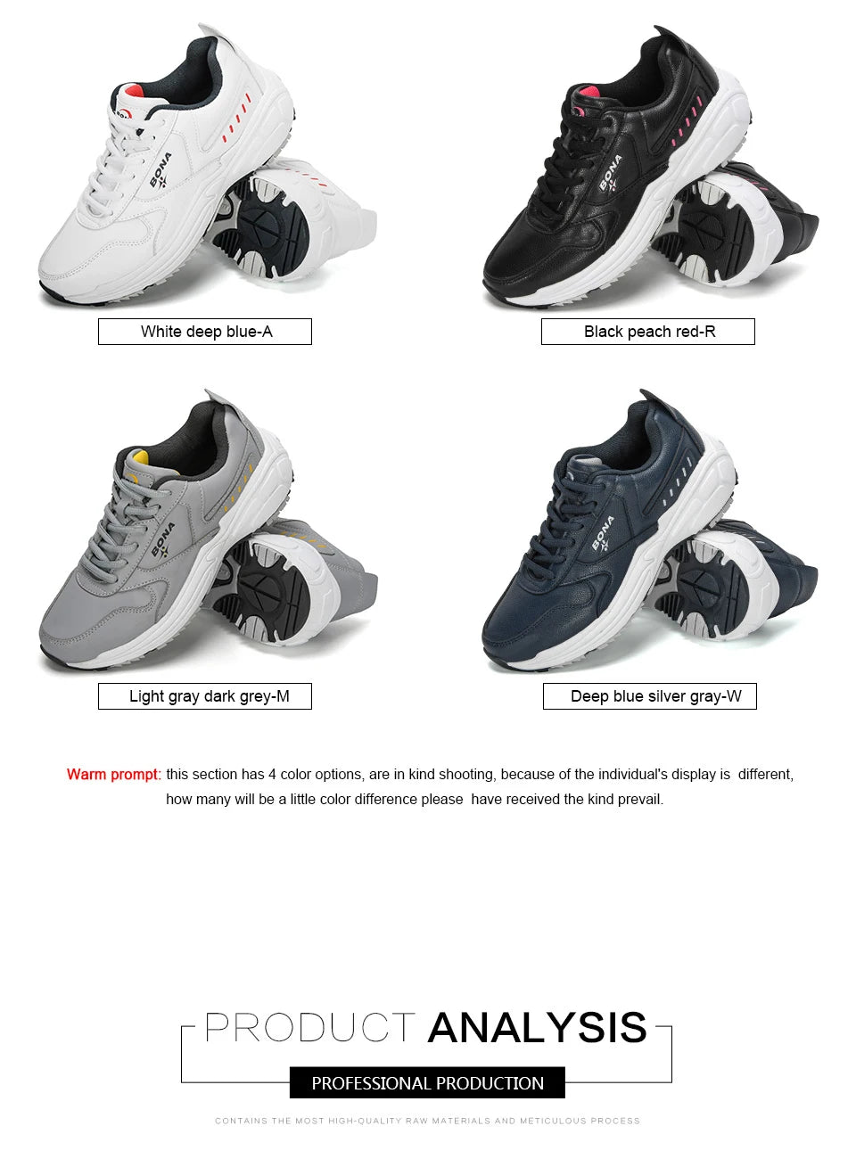 BONA New Designers Classics Tenisky Běžecké boty Dámské outdoorové sportovní boty Pohodlné běžecké boty Dámské vycházkové boty
