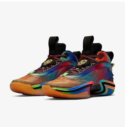 Nike Authentic Jordan Unisex Rainbow Mid-Top - Scarpe da basket resistenti DN4200-064