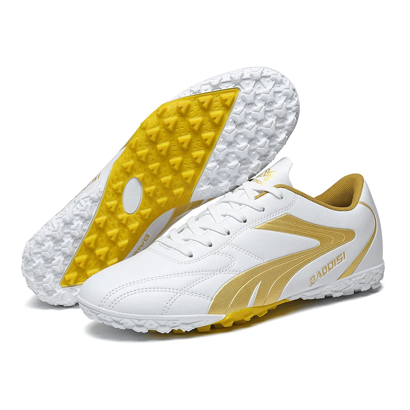 Chaussures de Football respirantes pour hommes, baskets de Futsal ultralégères d'entraînement professionnel, crampons d'herbe unisexes, Sport de Match