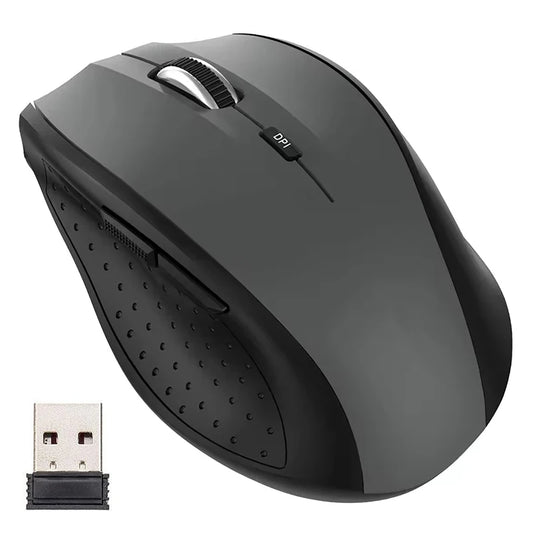 Wireless Mouse Silent Mouse 2.4G Portable Mobile Optical Office Mouse Adjustable 1600 DPI Levels For Notebook PC Laptops MacBook