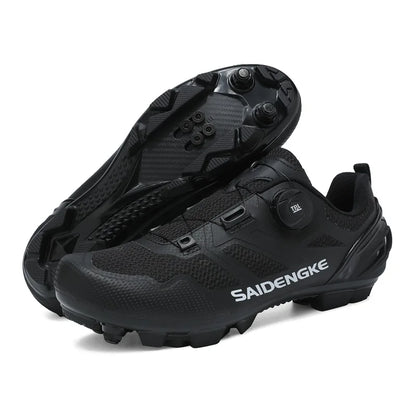 Nouvelles chaussures de cyclisme unisexes, professionnelles, légères, luxueuses, originales, pour route, VTT, course, vélo de mode, vélo de ville, sports de rue