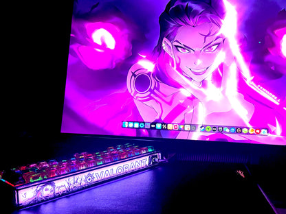 Nuovo AULA HERO 68HE/ULTRA Kit adesivi per tastiera gaming con switch magnetici e accessori per tastiera meccanica cablata custom e-sport