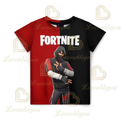 Battle Royale majica Fortnite T-shirt Victory Cartoon topovi za tinejdžere, dječja odjeća Hero Game Fortress Night 3D za dječake i djevojčice