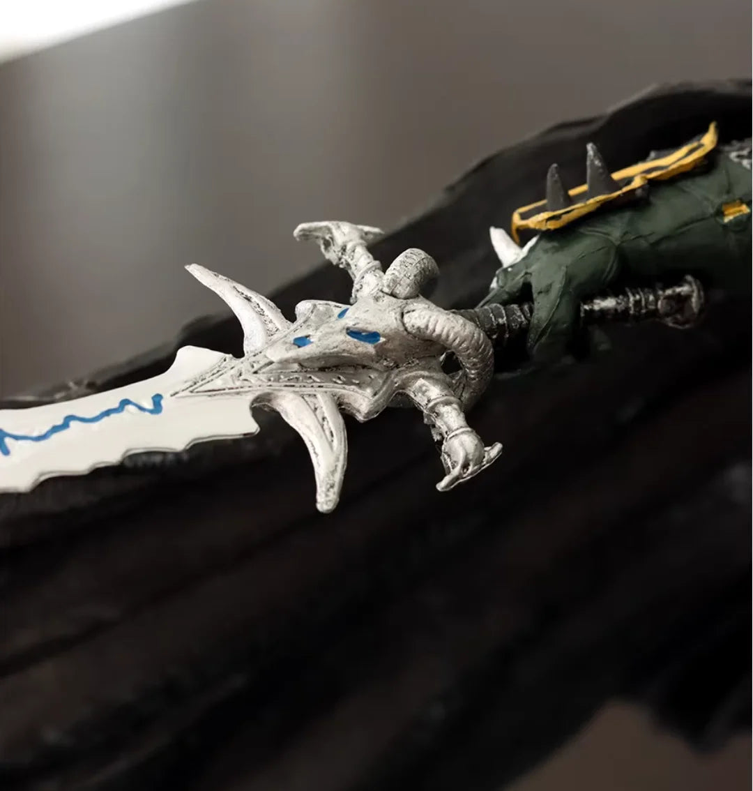 21 cm World of Warcraft Peryferia gamingowe 7. Lich King Illidan Stormrage Model figurki anime Dekoracja biurka Prezenty Zabawki dla dzieci