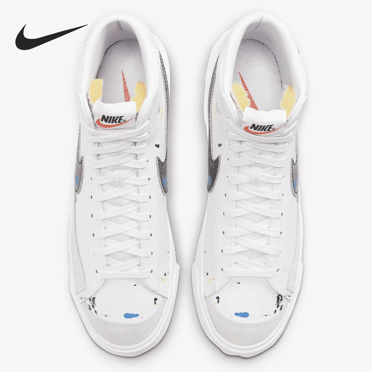 Nike originale, sæsonaktuelle, nye mid-top skateboardsko til mænd og kvinder, sports- og fritidssko DC7331-100