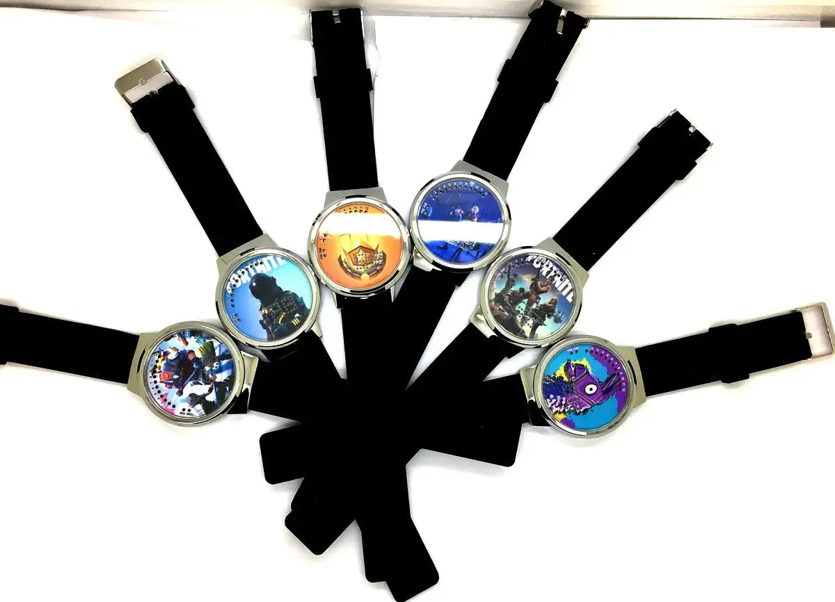 Fortnite Watch Cute Fashion  Cartoon Personalized Kawaii Touch Night Light LED Student Electronic Watch Gift for Friends
