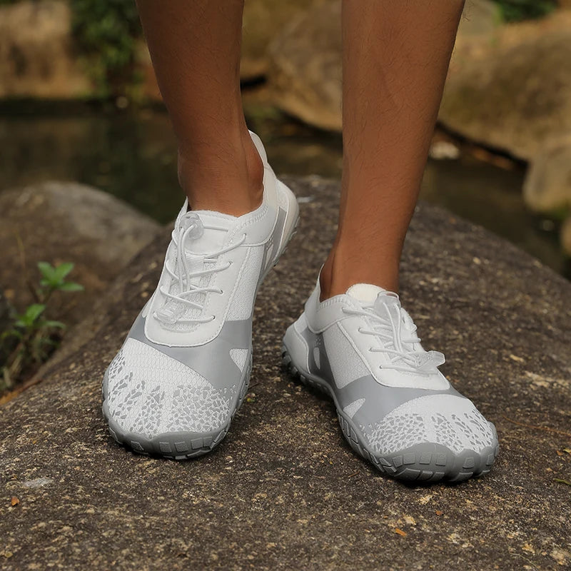 Oiaano leveäkärkiset barefoot-kengät miehille, mustat naisten urheilulenkkarit, unisex-vesitossut, miesten aqua-rantakengät, pehmeä pohja, kevyet ja hengittävät