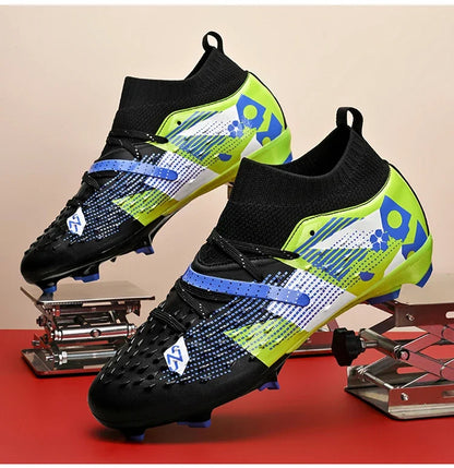 Nouvelles chaussures de football professionnelles pour hommes, crampons de football de société, chaussures de football d'intérieur, bottes d'entraînement originales, chuteira de terrain rapide