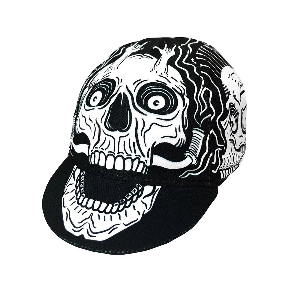 Skull Cycling Cap for Man Woman Montane Road Bike Hat Under Helmet Cycling Hat Breathable Quick Dry