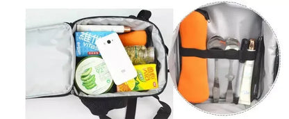 Child Insulated Large Capacity Hot Game F-FortniteS Bag for Boy Girl Student Outdoor Picnic Resuable Thermal Cooler Lunch Box
