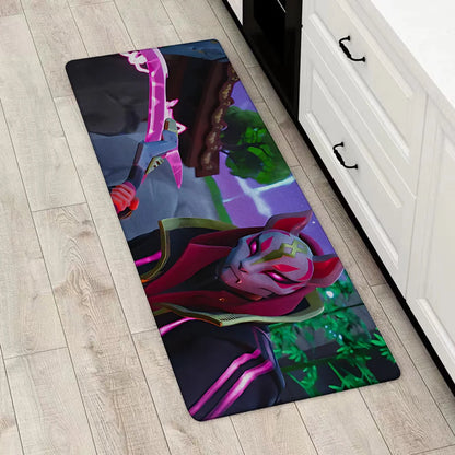 Game Fortnites Entrance Front Door Doormat Non-slip Kitchen Rug Living Room Rugs Balcony Bathroom Foot Mat Floor Mats Carpet