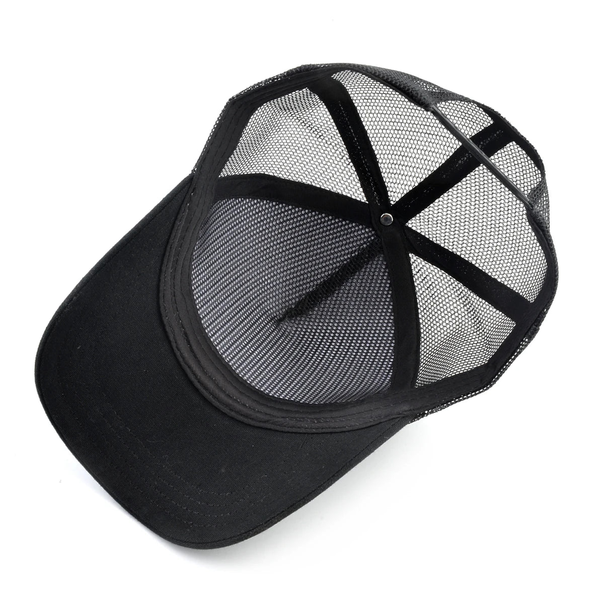 Gorras trucker de moda con parche bordado de cabra, snapback para las cuatro estaciones, gorra de béisbol para hombre y mujer con visera ajustable