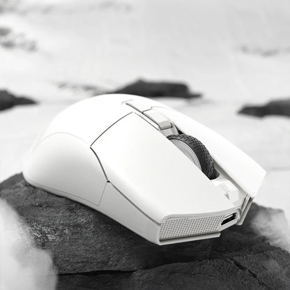 Motospeed Darmoshark N3 Pro Bluetooth vezeték nélküli gamer egér, dupla 8K, hárommódú, újratölthető, PAW3395, 64g, ergonomikus gamer egér