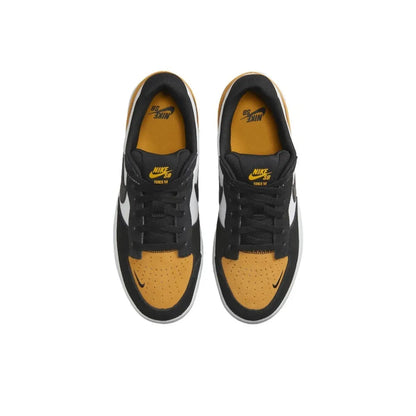Nike SB Force 58 Low-Top Skate Shoes Unisex Black/White/Orange DV5477-700
