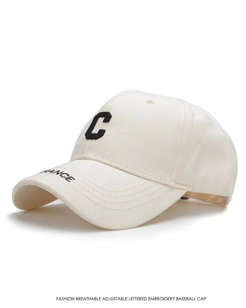 Men Women Embroidery Baseball Cap Adjustable Breathable Cotton Dad Hat Outdoor Sports Sun Hat Casual Streetwear Snapback Cap