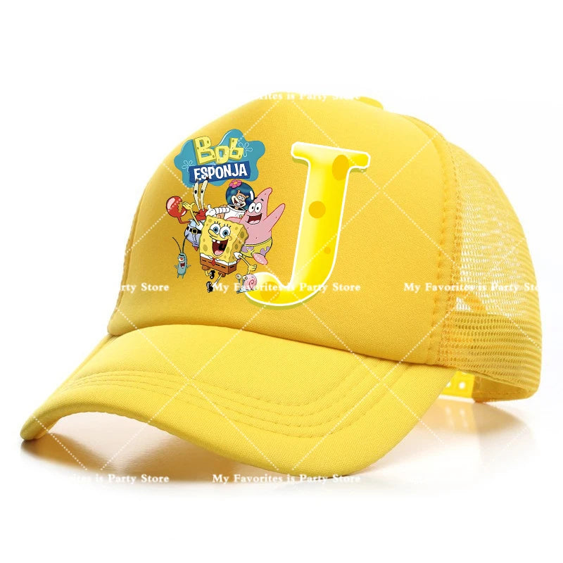 Czapki z daszkiem SpongeBob SquarePants – zabawne postacie z kreskówek i anime, czapki przeciwsłoneczne dla rodziców i dzieci, czapki w stylu kawaii z daszkiem, modne i urocze czapki outdoorowe