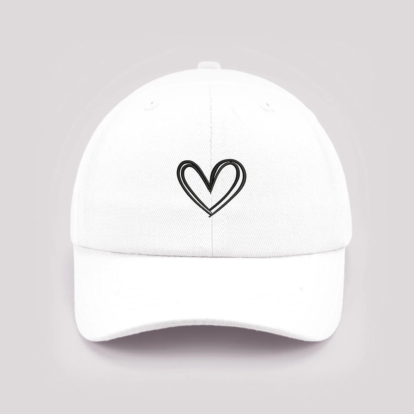 Cartoon heart-shaped Baby Baseball Cap Cute Solid Color Toddler Sun Hat with Ears Summer Adjustable Kids Boy Girl Peaked Cap ﻿