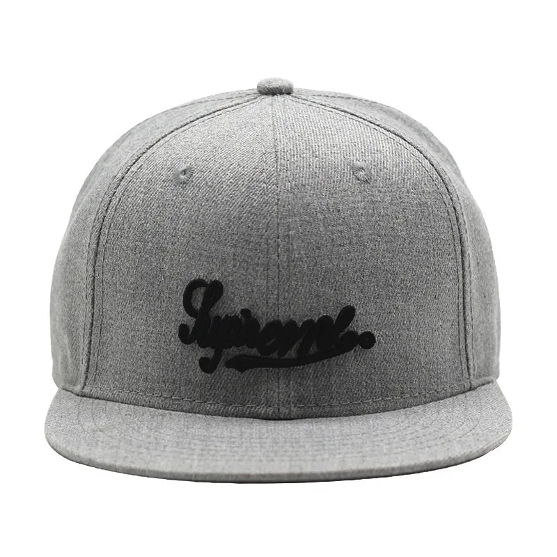 Embroidered Full Closed Fitted Cap Hat New York Size Trucker Bboy Men Bill Hip Hop Plain Baseball Snapback Flat Visor Brim Era