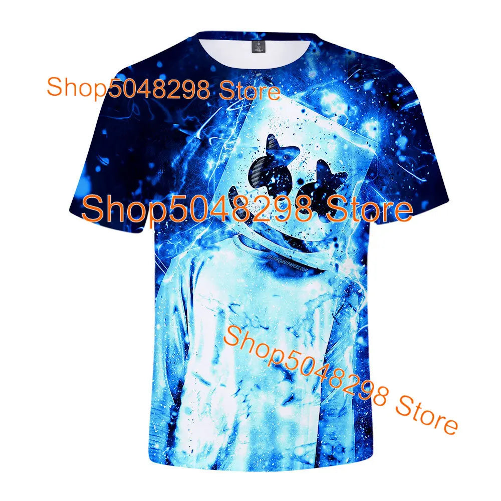 T-shirt Fortnite Bushranger para Crianças, Estampado 3D Banana Peely, T-shirt para Homem e Mulher, Top de Verão Battle Royale, Presentes de Aniversário