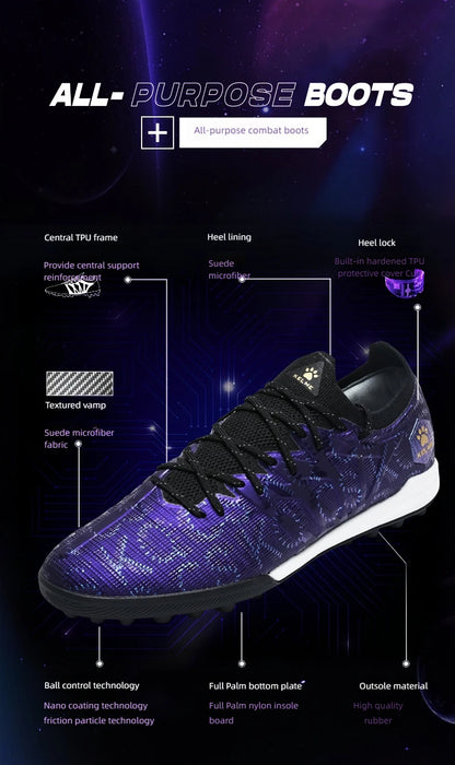 Chuteiras de futebol KELME Adulto para homem Disease Electric 3.0 com pitons curtos MG, profissionais para jogo e treino, respiráveis