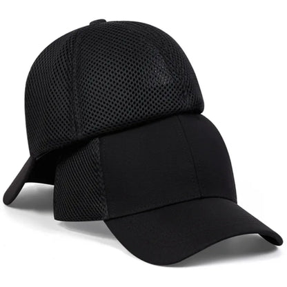 Brand Oohmy Back Closed Baseball Cap for Small Head Lady Man Blank Hiphop Snapback Hat Fitted Flat Caps 58cm to 60cm