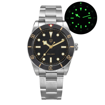 Watchdives WD7922 BB54 Quartz Watches VH31 20Bar Waterproof Luminous Sapphire Crystal Ar 37Mm Fashion Stainless Dive Wrist Watch