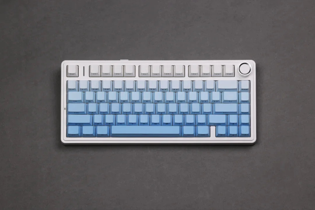 Tastiera meccanica gaming wireless AULA F75 Pro con montaggio gasket, RGB personalizzato, layout 75% e keycap PBT con incisione laterale
