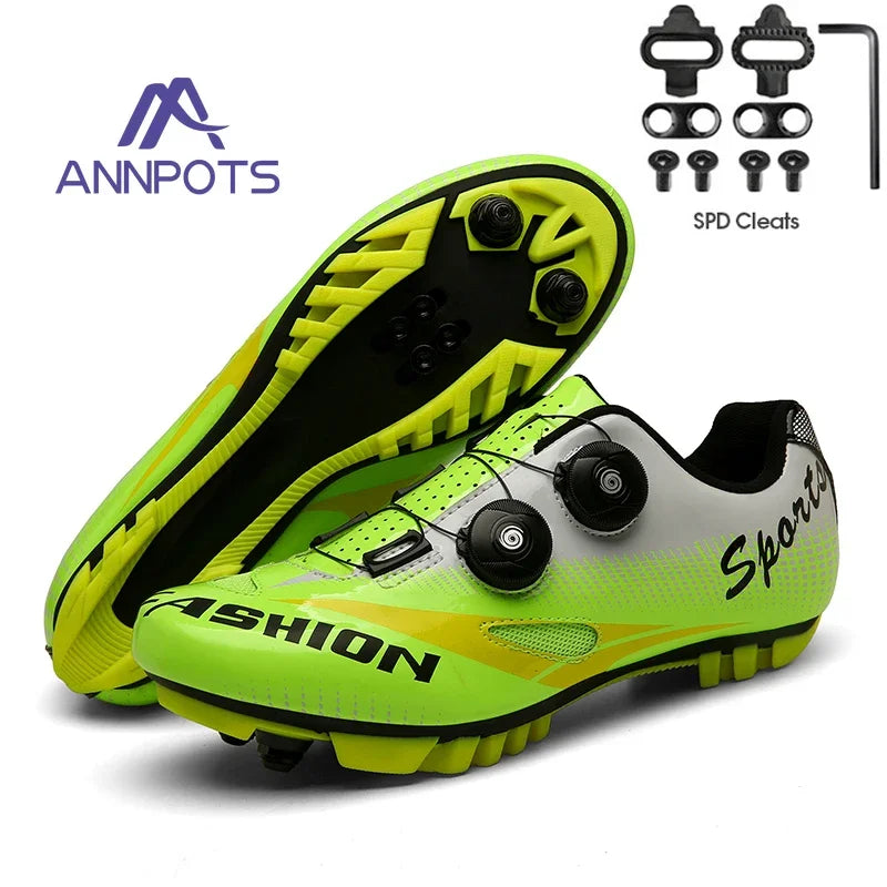 Pantofi de bicicletă de șosea pentru bărbați, adidași de ciclism, cleme MTB, cleme Route, biciclete de teren, viteză, pantofi sportivi de curse, pantofi cu pedale SPD pentru femei