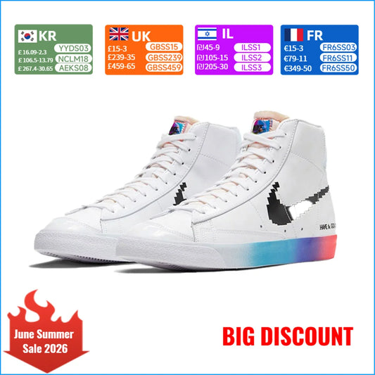 Nike Blazer-sneakers – klassisk retrodesign, slitstark och bekväm för vardagsbruk DC3280-101