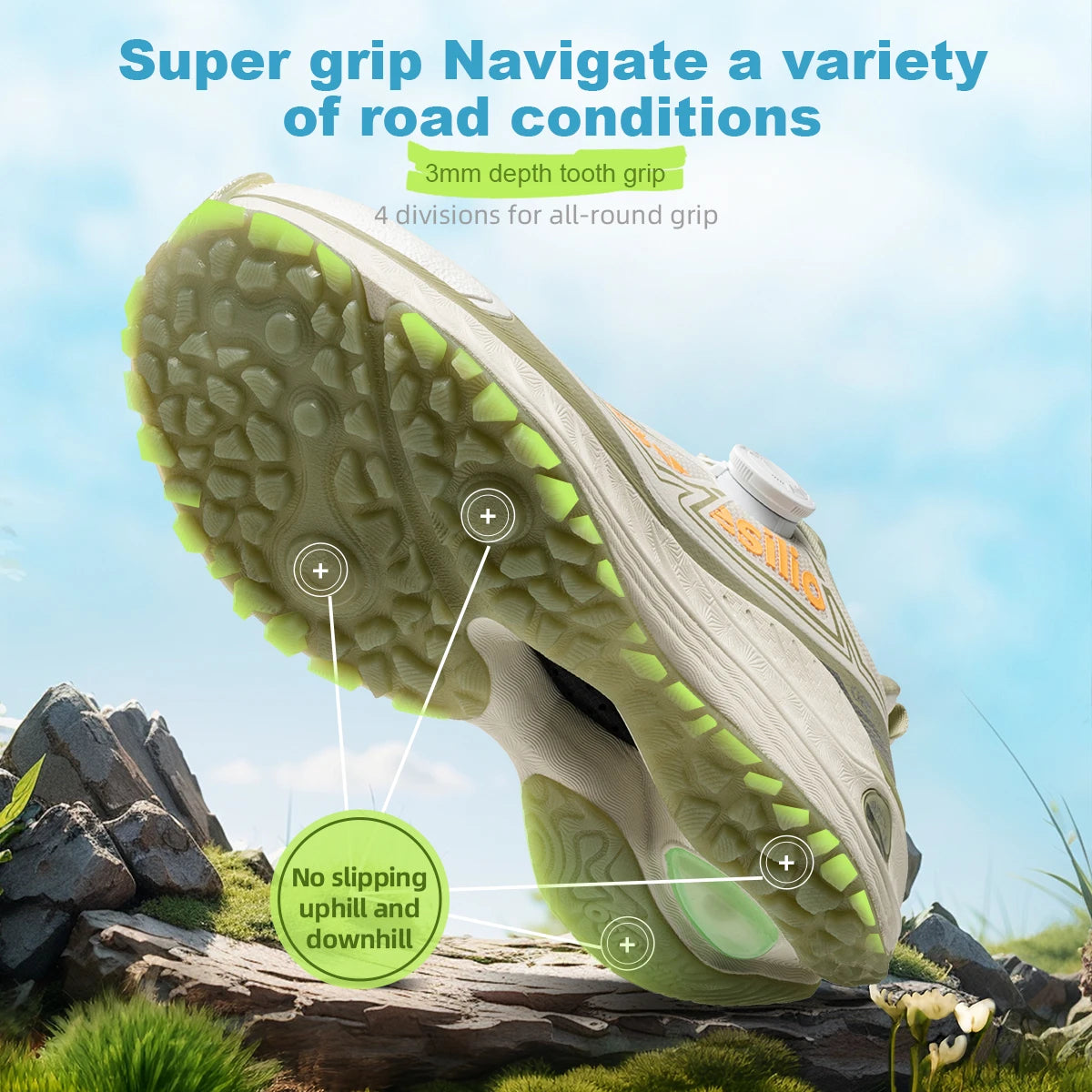 ONEMIX Chaussures de sport décontractées d'automne-hiver pour homme, chaussures de marche en plein air, chaussures légères antidérapantes, chaussures de trekking pour homme